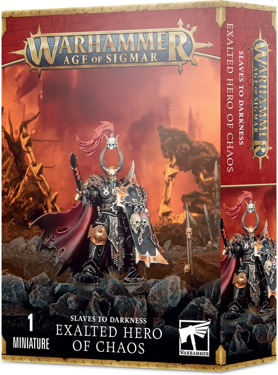 Games Workshop Slaves to Darkness Exalted Hero of Chaos