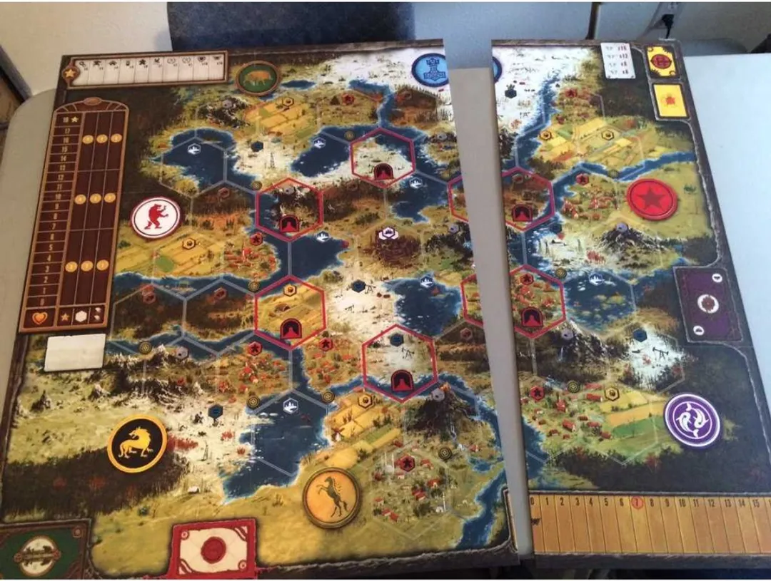 Scythe Board - Bordspel Uitbreiding - Engelstalig