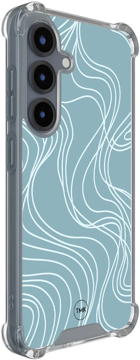 Casevibes S/S25/S/022 Hoesje Samsung Galaxy S25 - Blauw - Schokbestendig