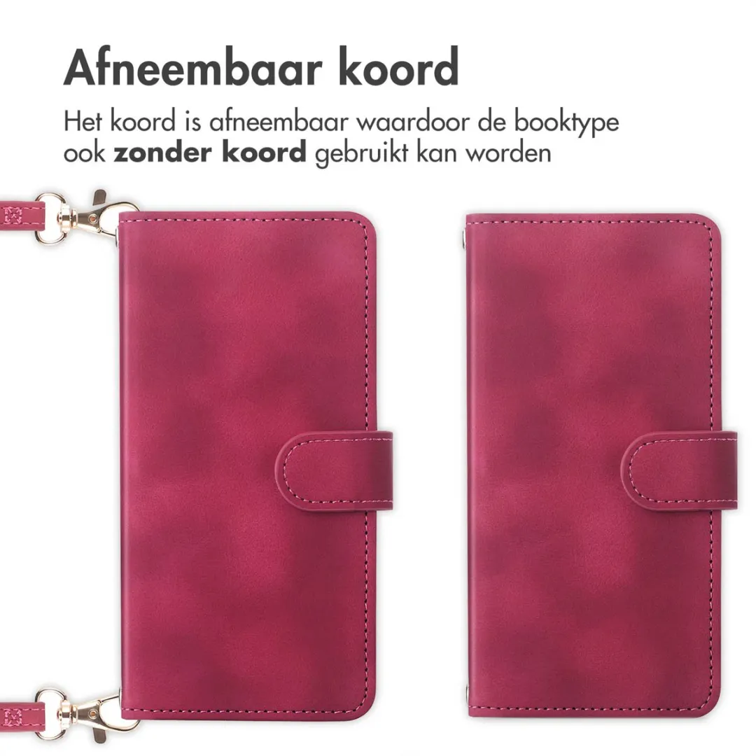 Imoshion Bookcase Hoesje Samsung Galaxy S21 FE - 3 Pasjes - Rood