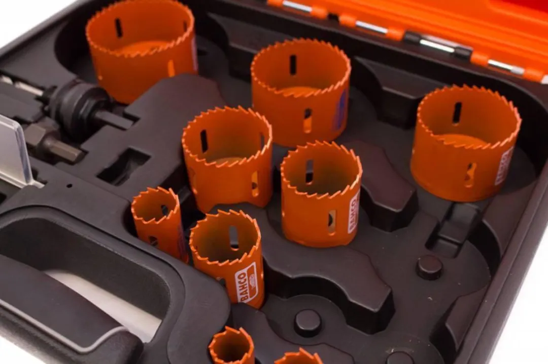 Bahco 3834-SET-86-SP Gatzagenset - 12-delig - Metaal - tot Ø76mm