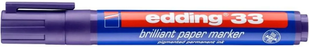edding 33-08 Decoratie Brilliant Papiermarker - Violet