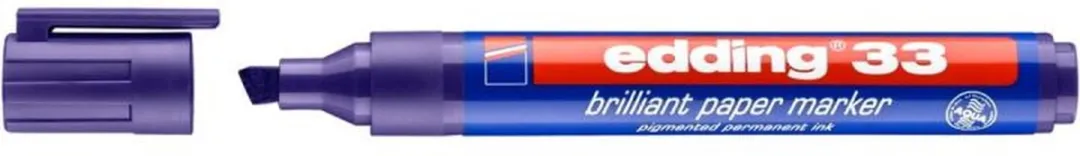 edding 33-08 Decoratie Brilliant Papiermarker - Violet - afbeelding 6 van 6