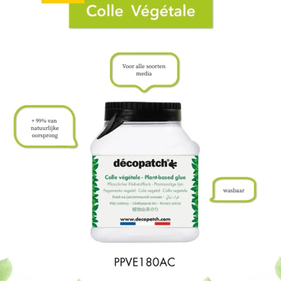Decopatch Plantaardige Lijm 180ml