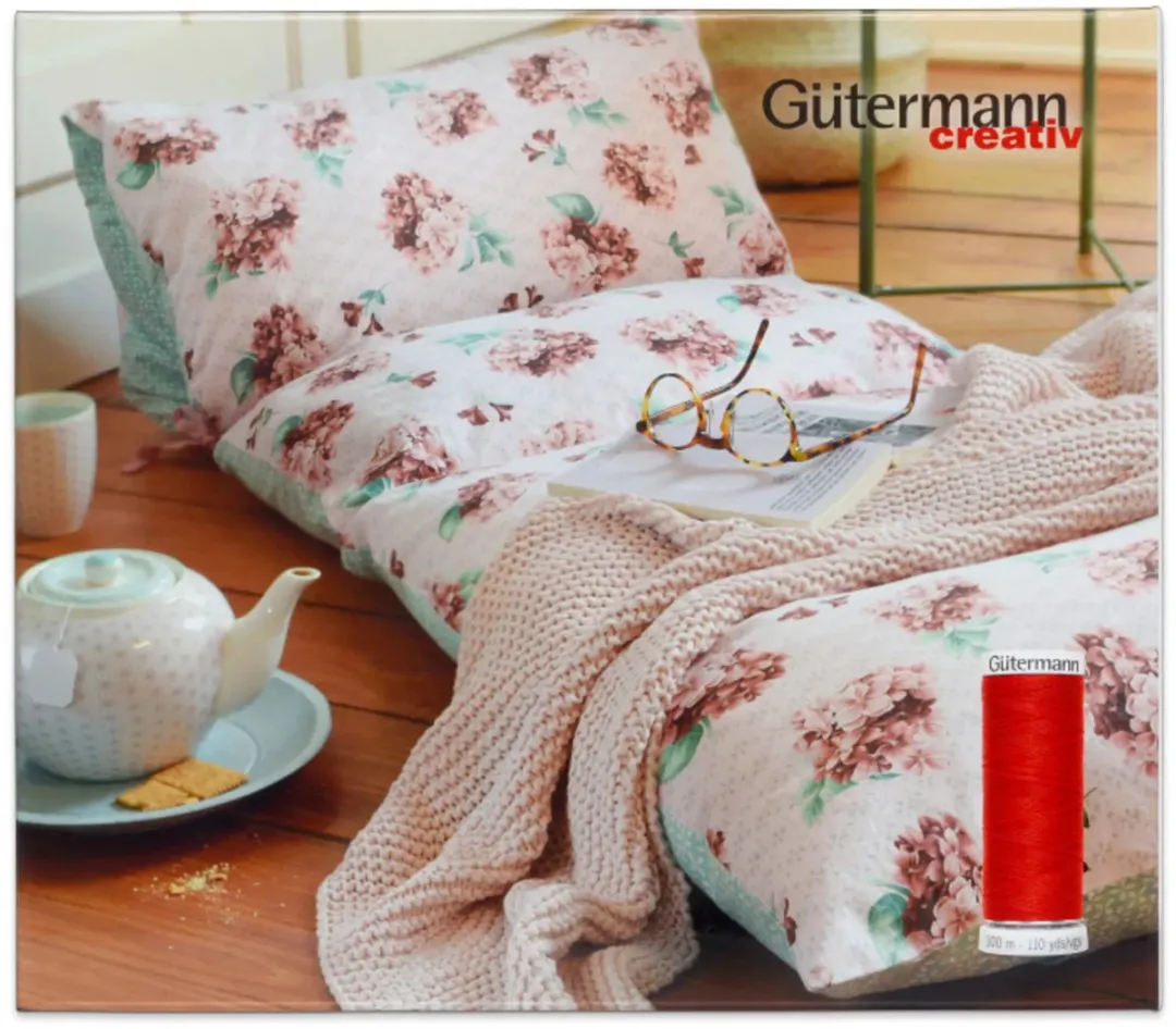 Gutermann Naaigarenalbum 42x100m - Zwart/grijs/wit