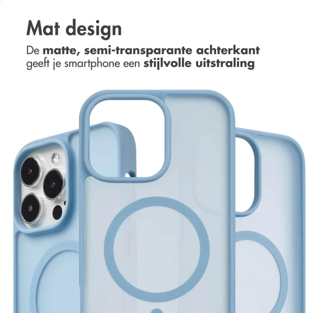 Imoshion Hoesje iPhone 14 Pro Max MagSafe Lichtblauw - afbeelding 6 van 6