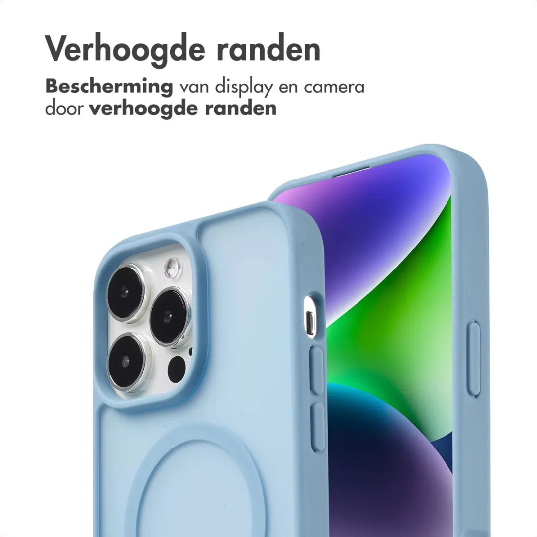 Imoshion Hoesje iPhone 14 Pro Max MagSafe Lichtblauw