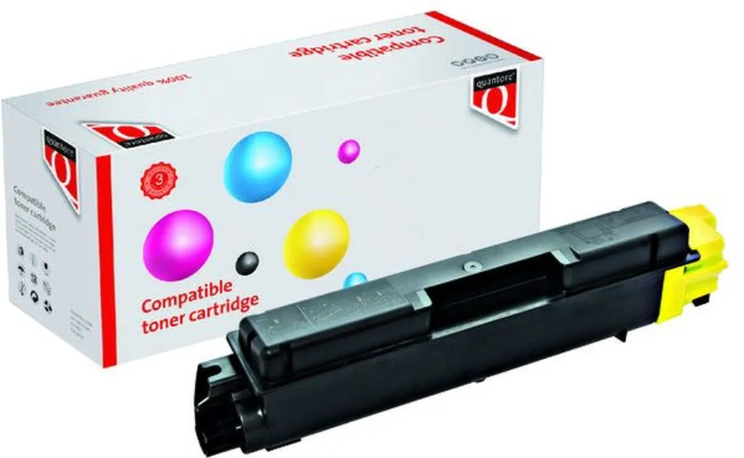 Quantore Kyocera TK-5270 Tonercartridge Geel
