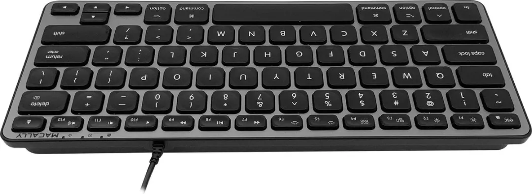 Macally BLMINIZKEYSG USB-toetsenbord - Spacegray - afbeelding 6 van 6