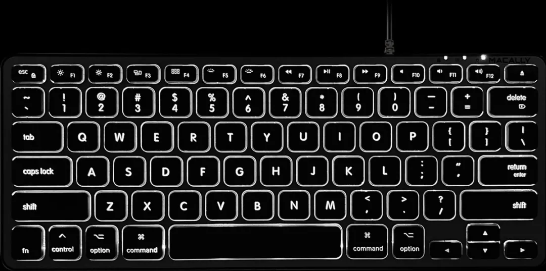 Macally BLMINIZKEYSG USB-toetsenbord - Spacegray
