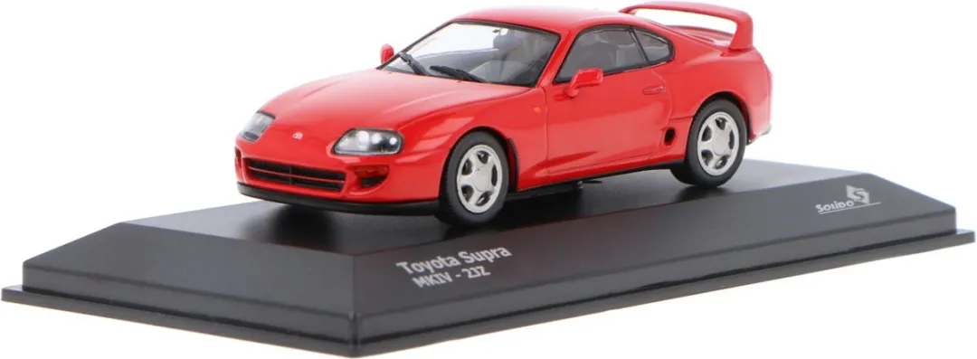 Toyota Supra MKIV 2JZ S4314002 Modelauto - 1:43 - Zilver