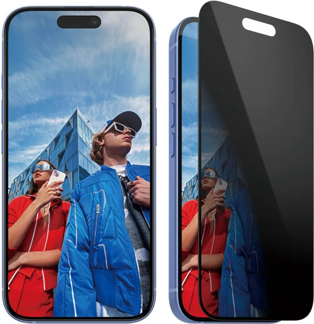 PanzerGlass P2861 Screenprotector iPhone 16 - Privacy - Zwart