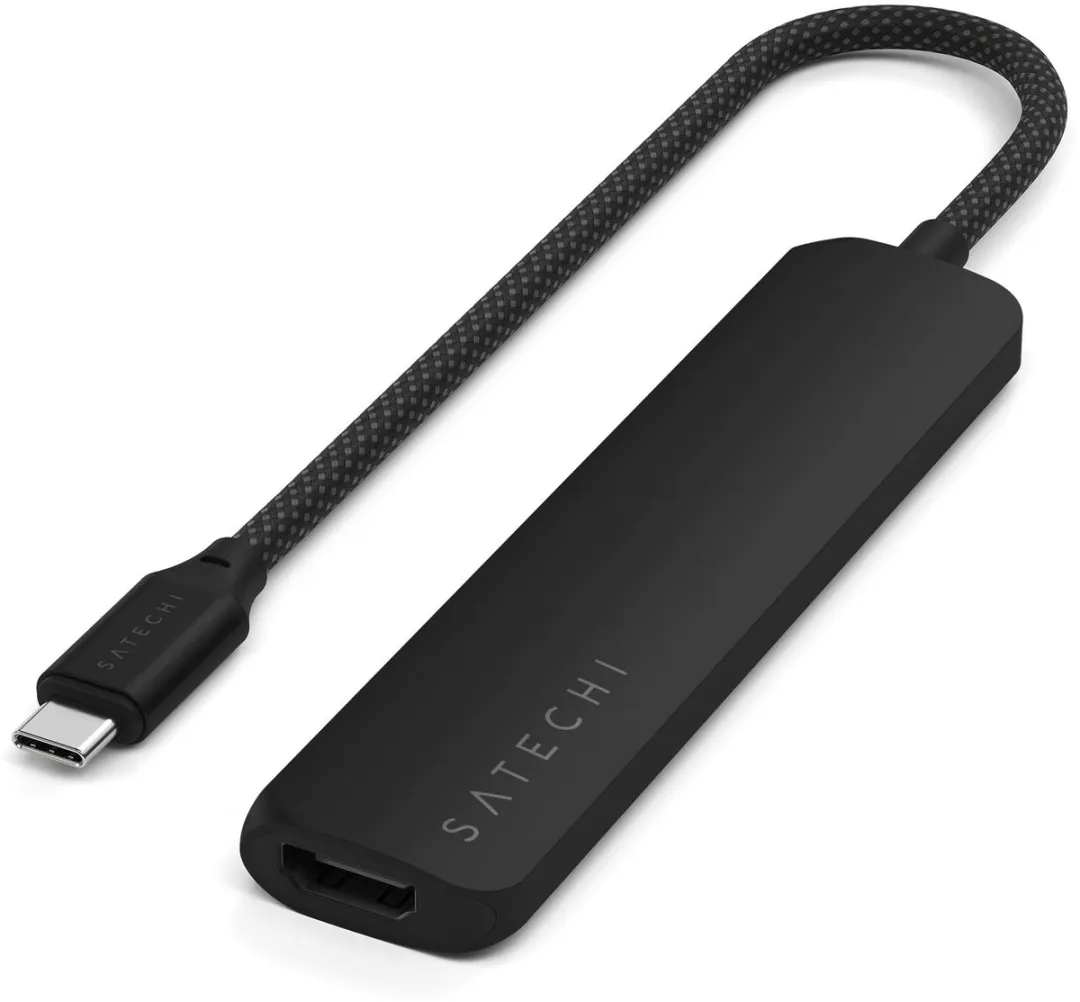Satechi ST-P6SK USB-C Interface Hub 10Gbit - Zwart
