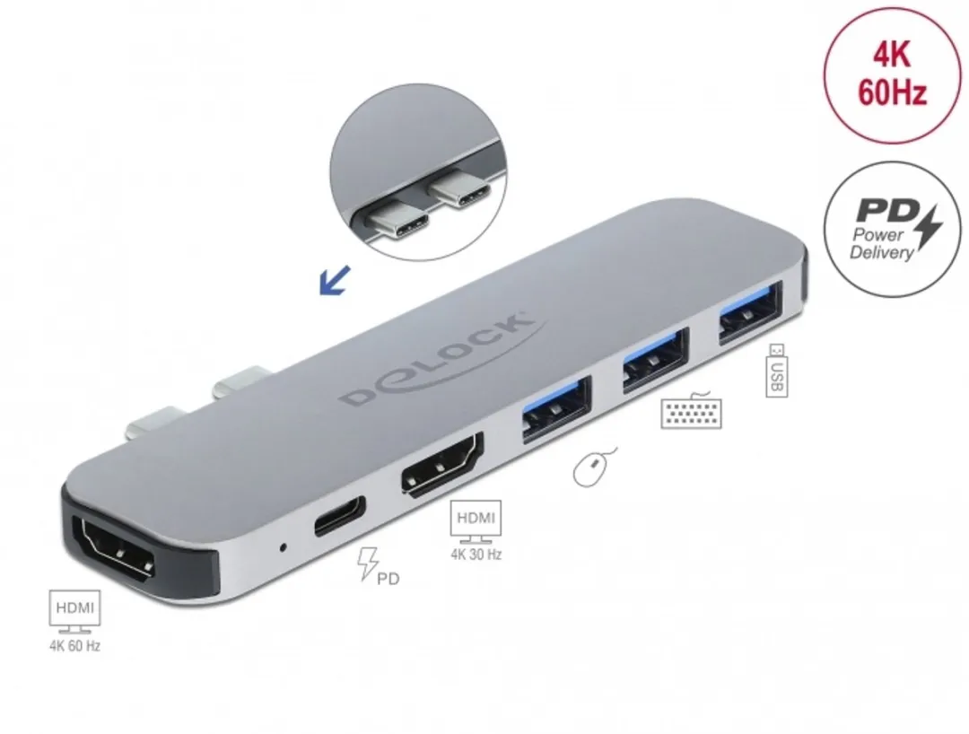 Delock 87753 Docking Station MacBook