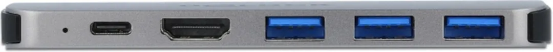 Delock 87753 Docking Station MacBook - Dual HDMI 4K - Grijs