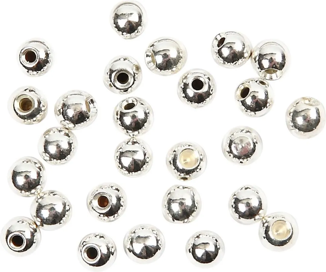 Creativ Company Creotime Eindkralen Verzilverd 3mm