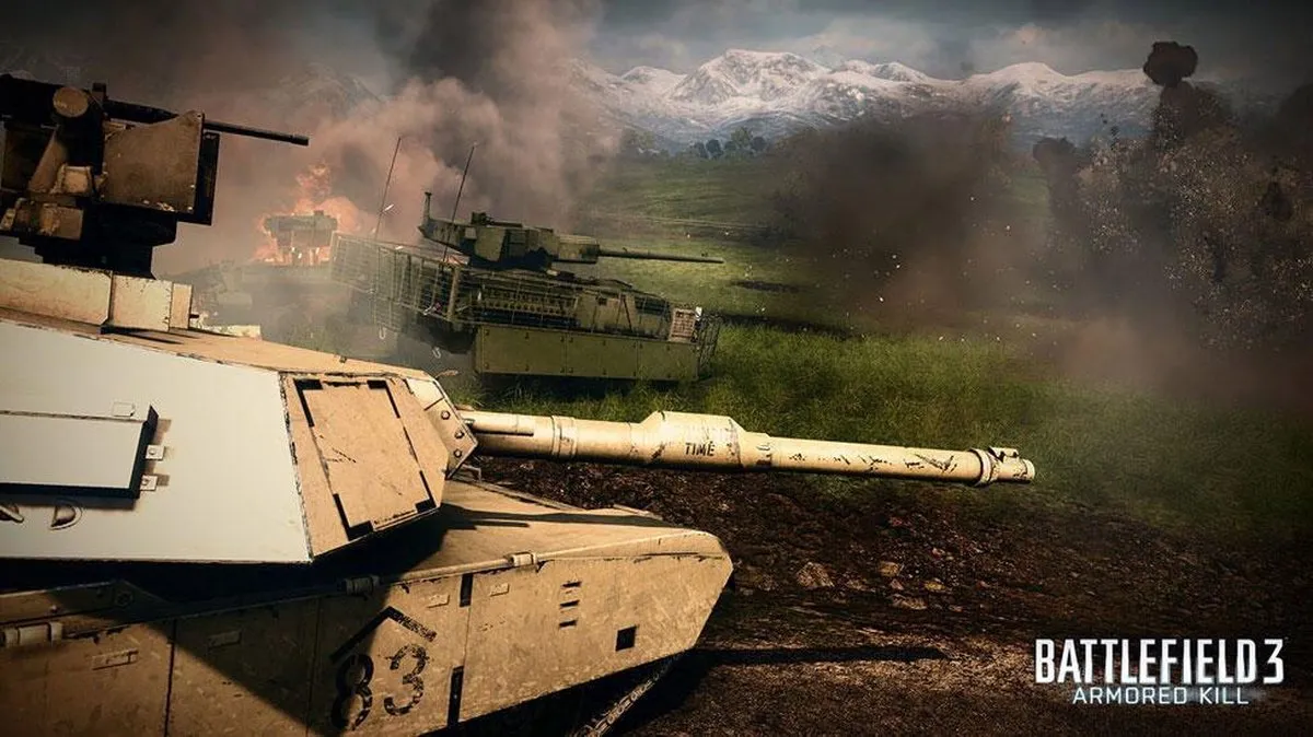 EA Battlefield 3 Armored Kill Code in a Box