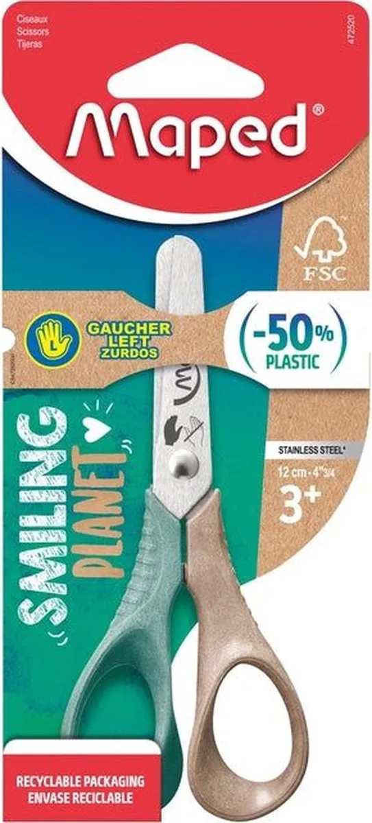 Maped Smiling Planet Schaar 12cm