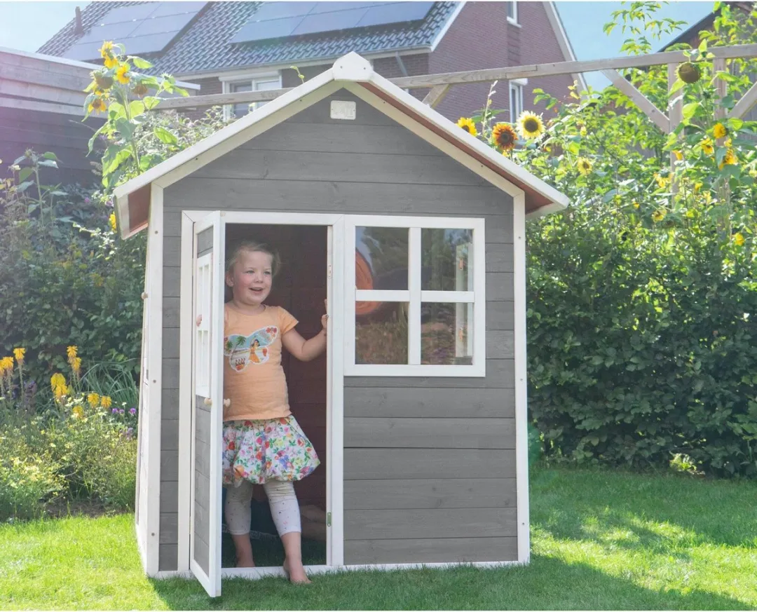 EXIT Toys Loft 100 Houten Speelhuis - Grijs
