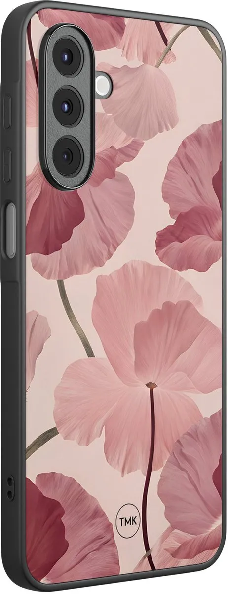 Casevibes Samsung Galaxy A16 TPU Hoesje - Roze Vintage Blossom