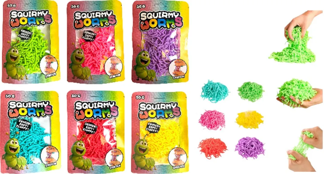 Johntoy Squirmy Worms 24652