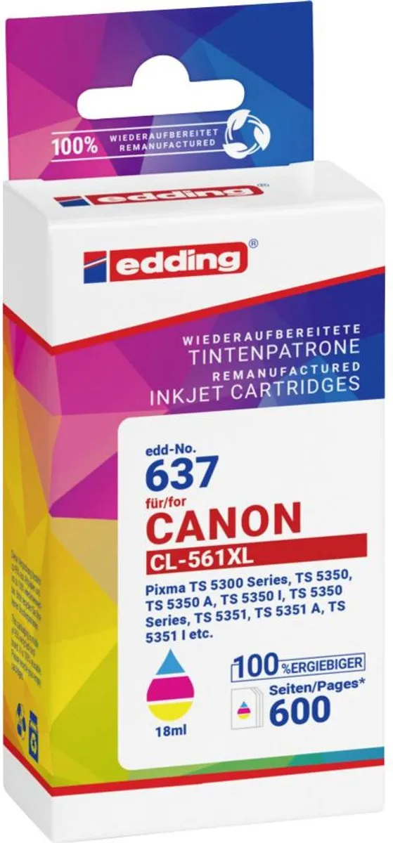 edding Inktcartridge 18-637