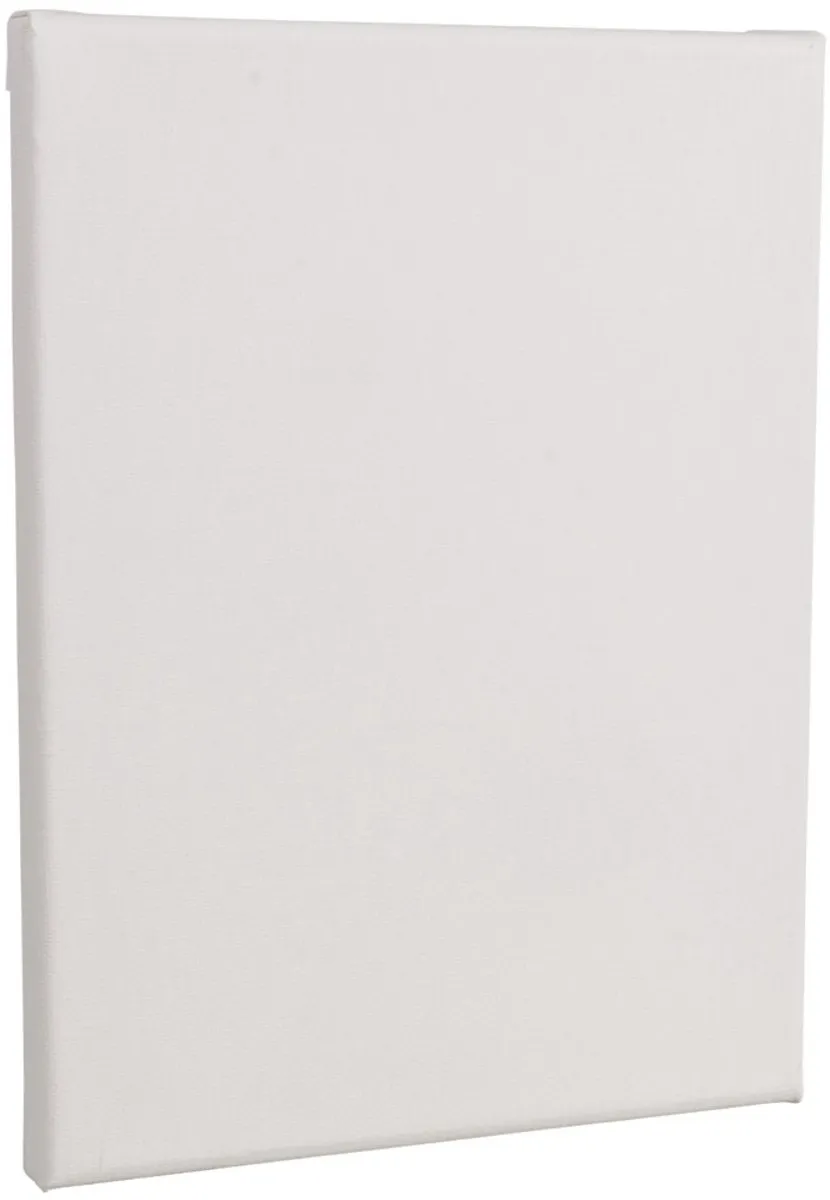 Rayher Handbespannen Canvas Schildersdoek 2x - 18x24cm Wit