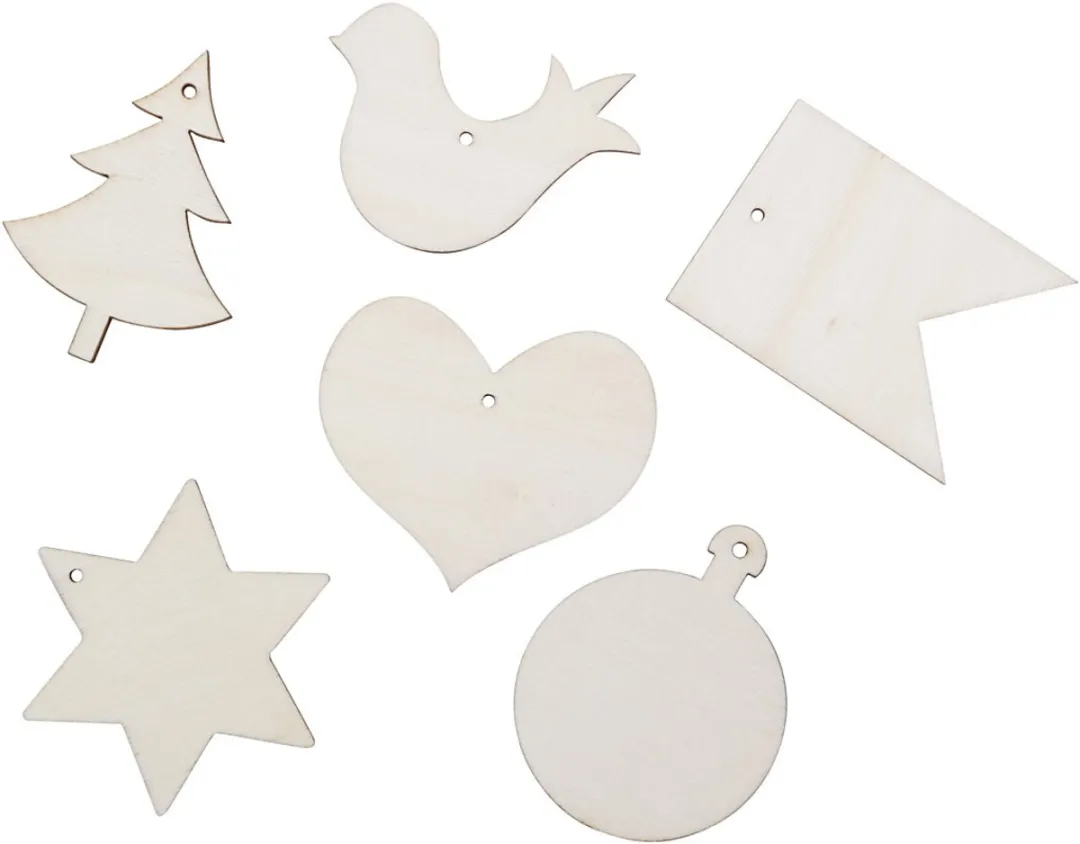 Creativ Company Houten Figuren DIY Decoratie Set