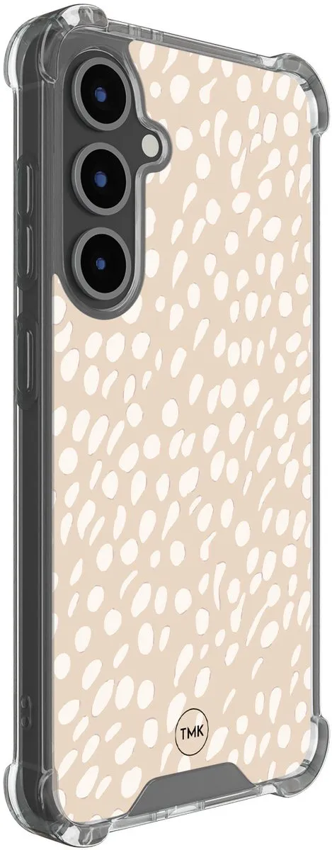 Casevibes S/S25FE/S/001 Shockproof Hoesje - Samsung Galaxy S25 FE - Beige