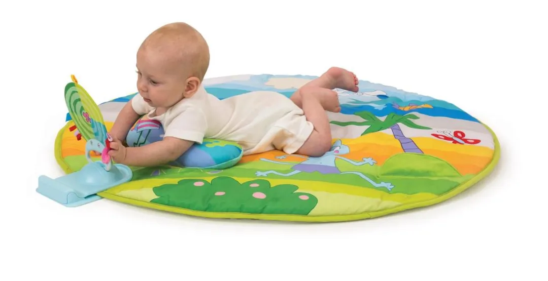 Taf Toys Baby Gym Speelkleed - 8 Speelelementen - Blauw/Groen/Geel/Oranje/Rood/Roz