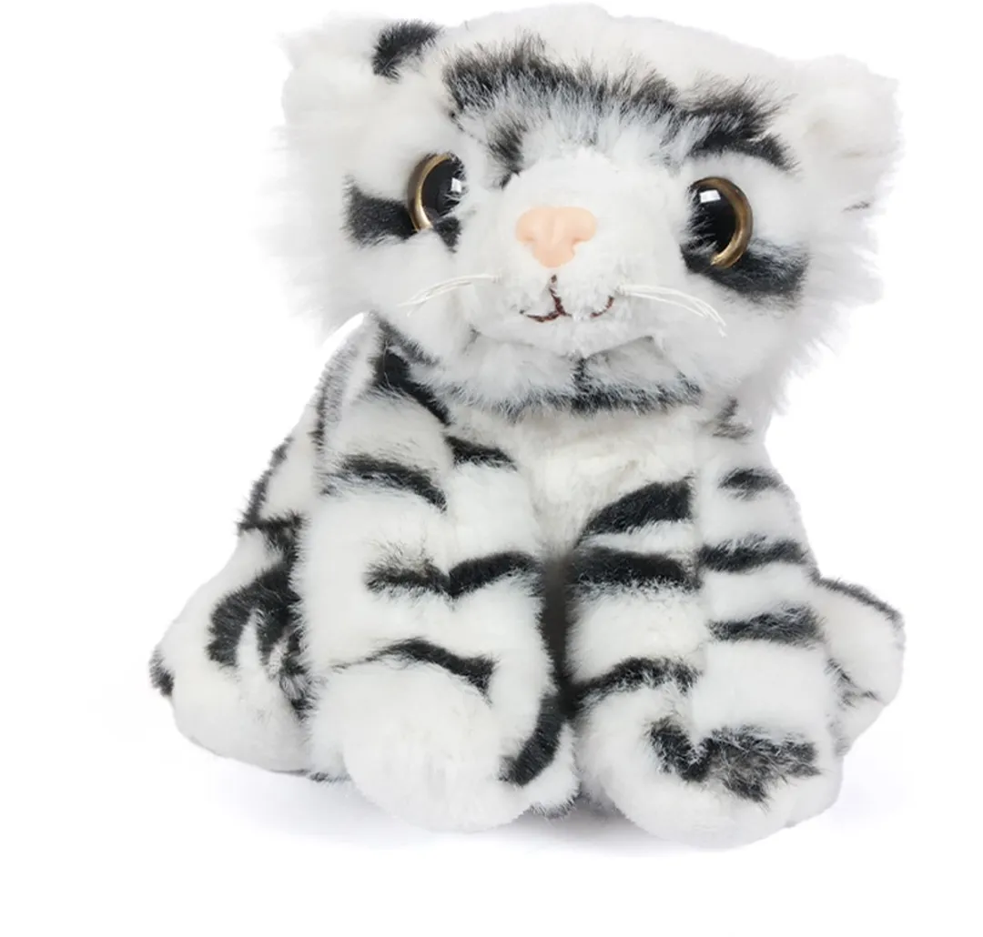 PIA Soft Toys Pluche Tijger Wit 16cm