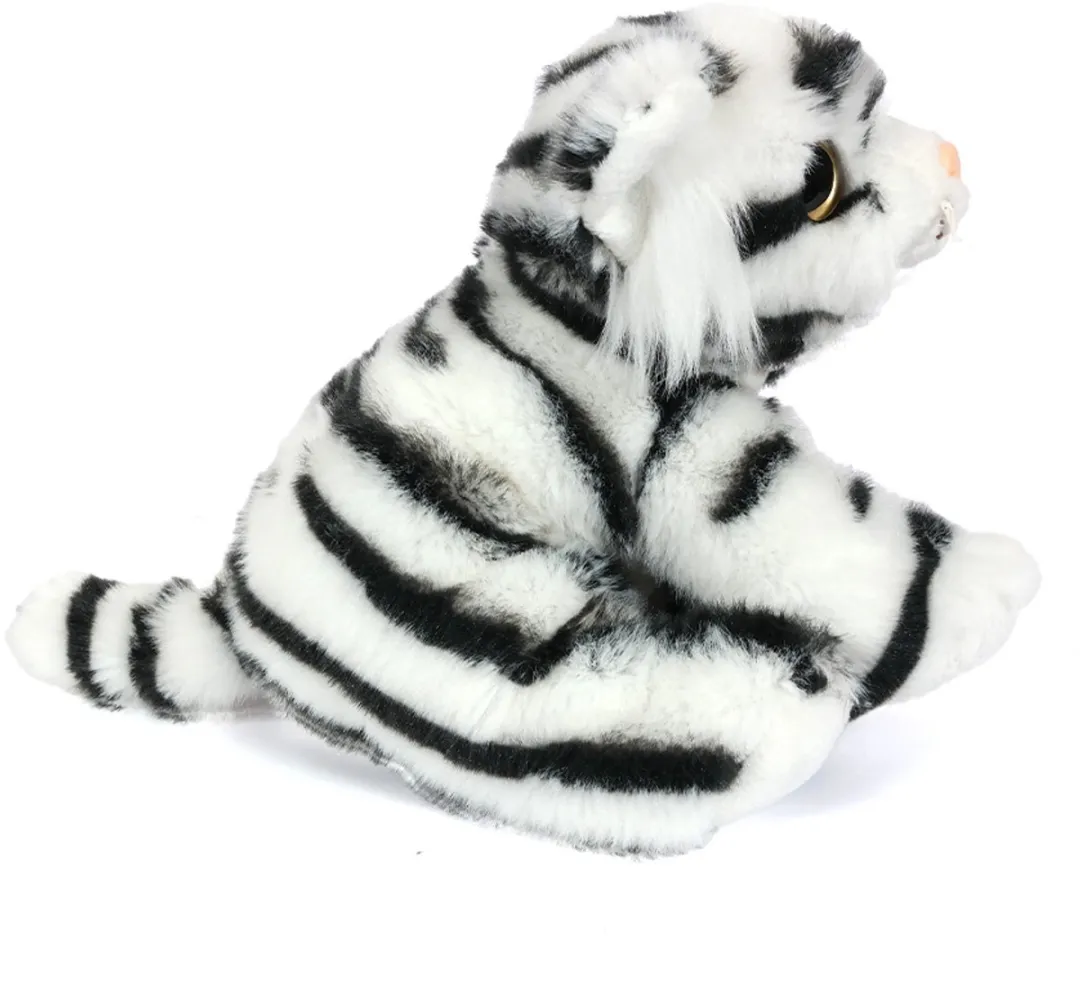 PIA Soft Toys Pluche Tijger Wit 16cm