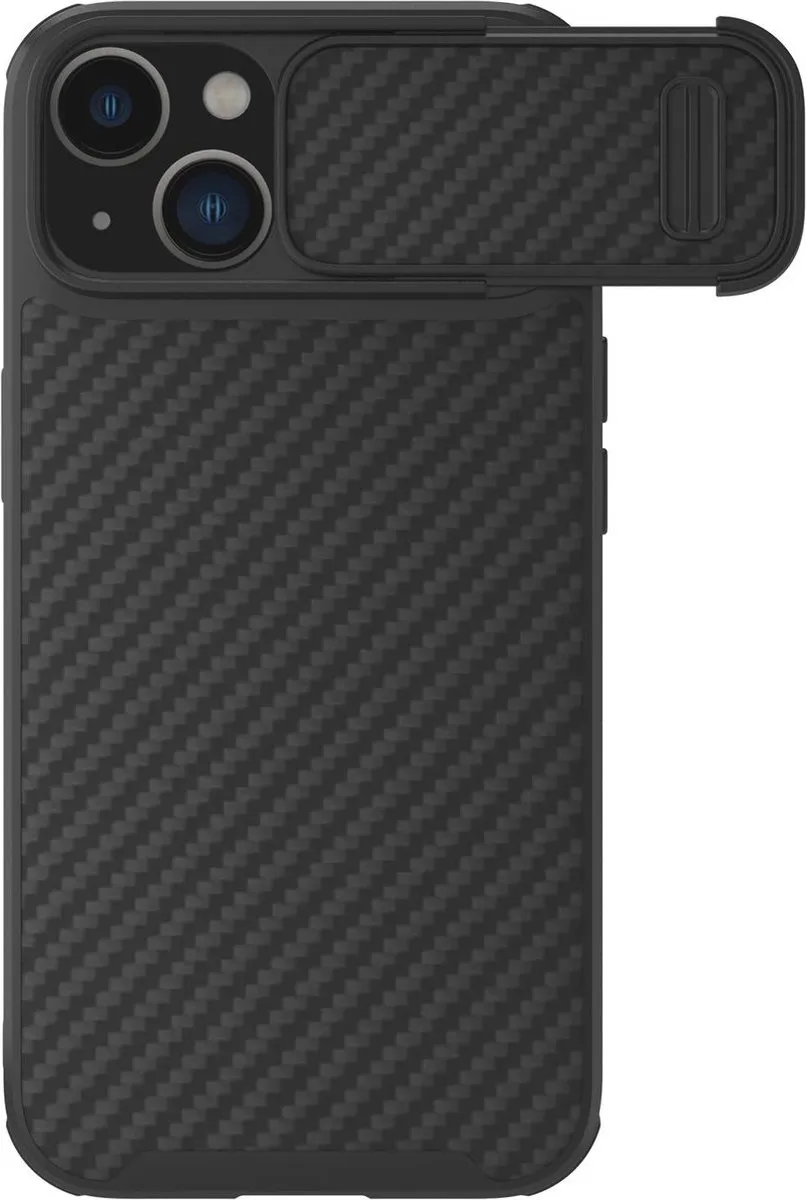 Nillkin Fiber S Case iPhone 14 Plus - Zwart - afbeelding 3 van 6
