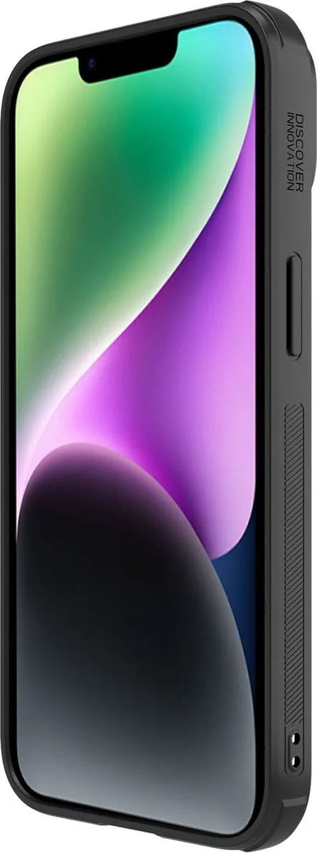 Nillkin Fiber S Case iPhone 14 Plus - Zwart - afbeelding 5 van 6