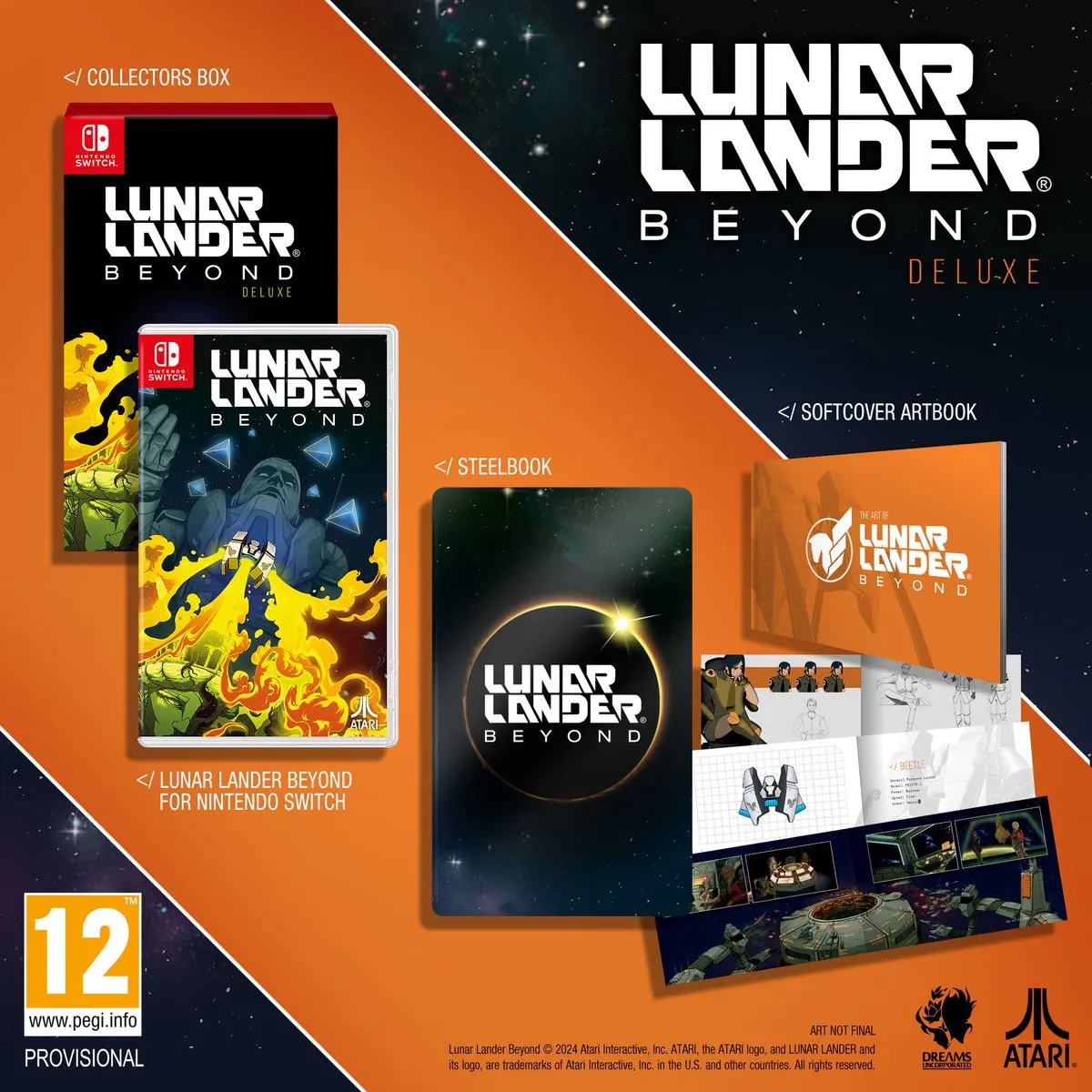 Mindscape Lunar Lander Beyond Deluxe - Switch