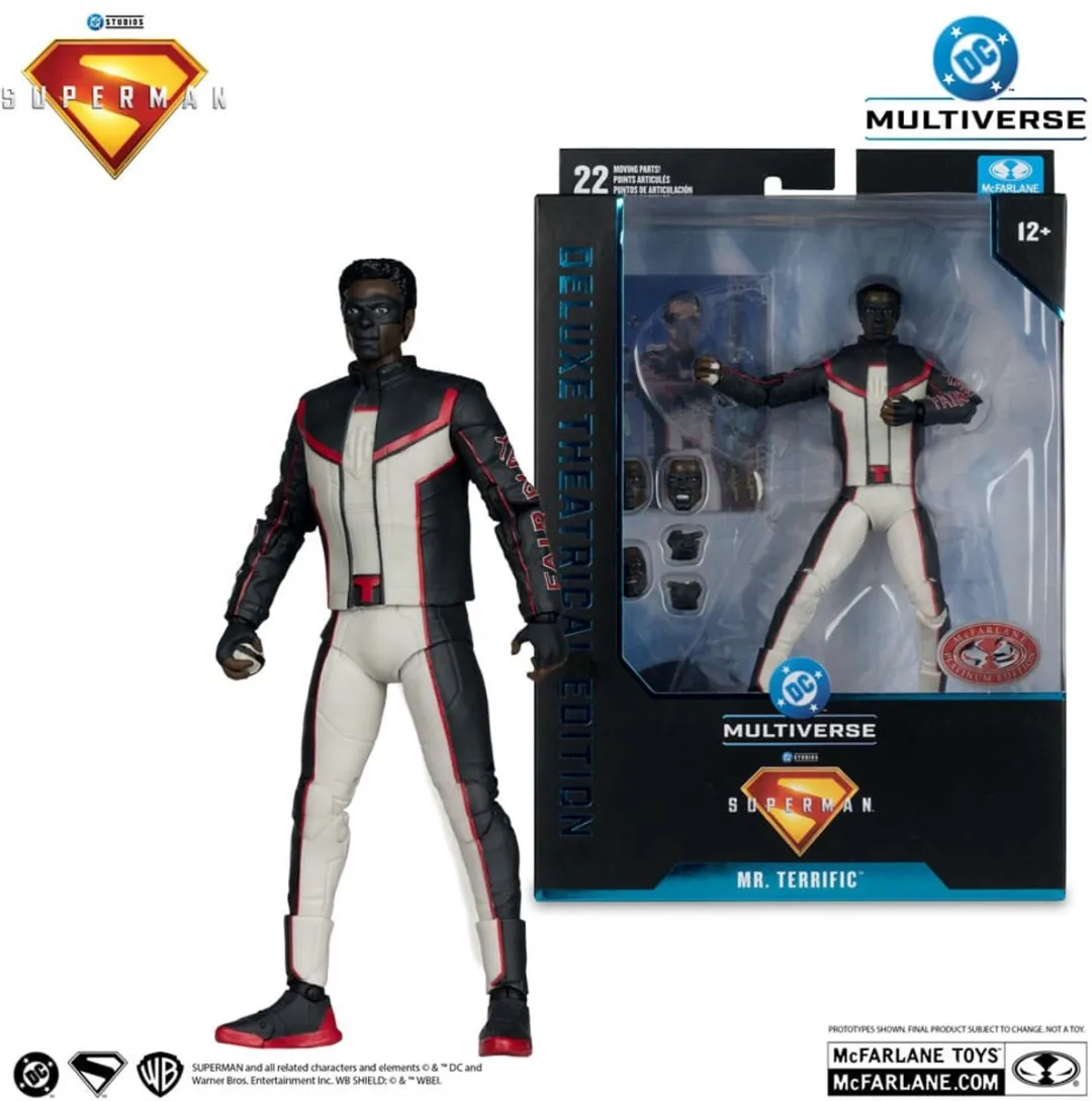 McFarlane Toys DC Multiverse Mr. Terrific Red Platinum 18cm - MCF17451
