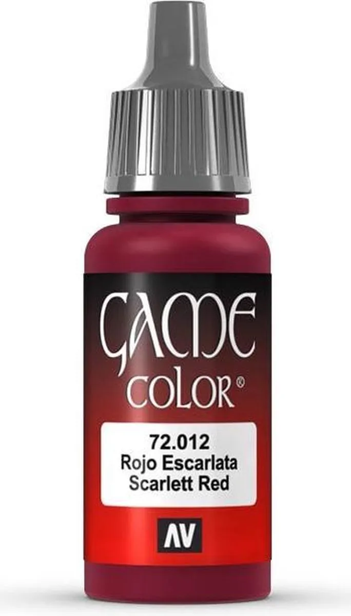 Vallejo Game Color Acrylverf Scarlet Red 18ml