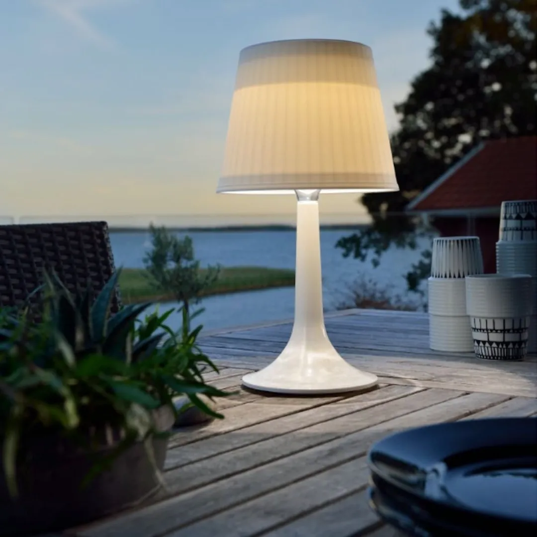 Konstsmide Assisi LED Tafellamp Solar 36cm - Wit