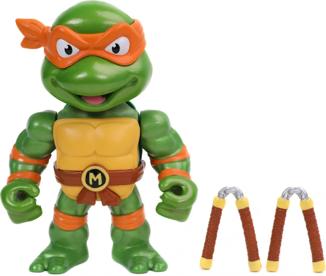 Jada Toys Michelangelo Turtles Speelfiguur 253283002 - 10cm - Groen