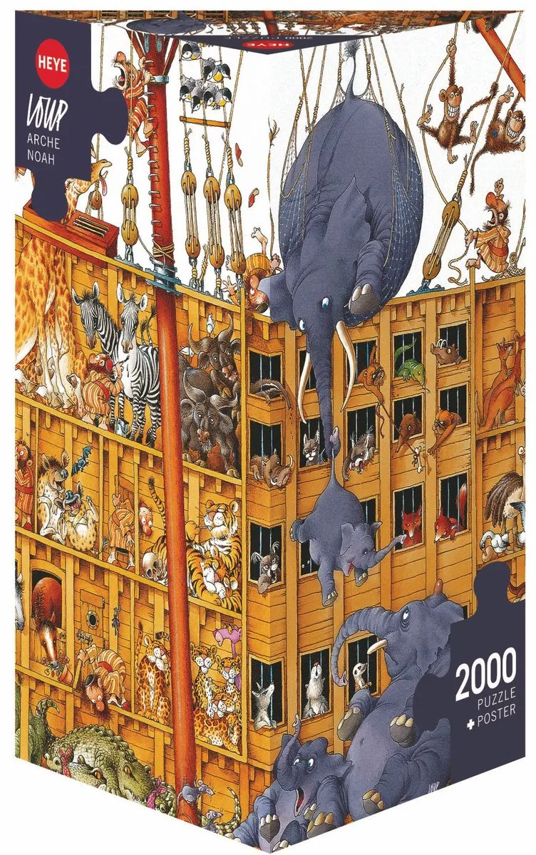University Games Arche Noah Loup Legpuzzel 2000 Stukjes