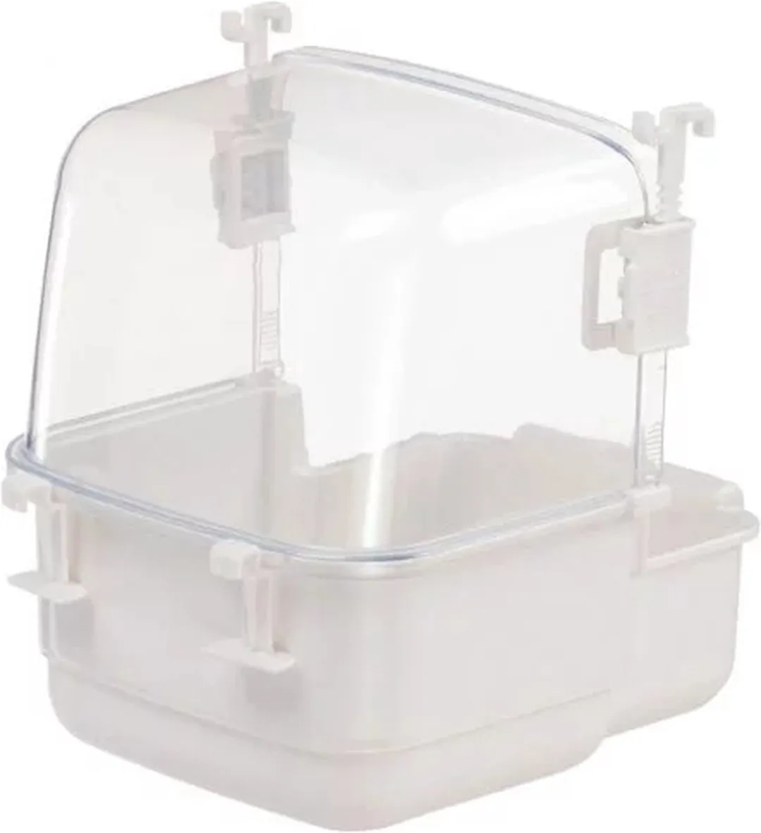 Ferplast Rio 3 Hangend Badhuis 23x19x22cm - Wit - afbeelding 6 van 6
