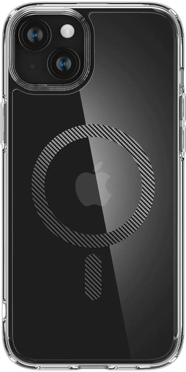 Spigen Ultra Hybrid MagFit 12158 Hoesje - iPhone 15 Pro Max - Transparant
