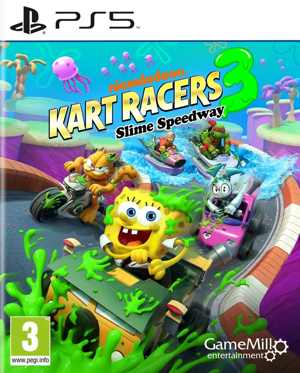 Mindscape Nickelodeon Kart Racers 3 Slime Speedway PS5