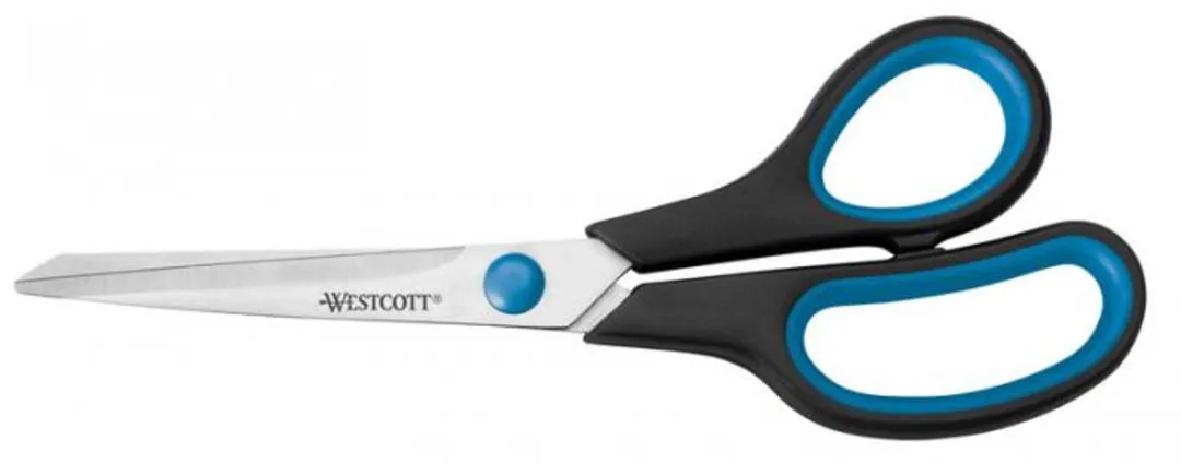 Westcott Easy Grip Schaar 21cm - Zwart/Blauw