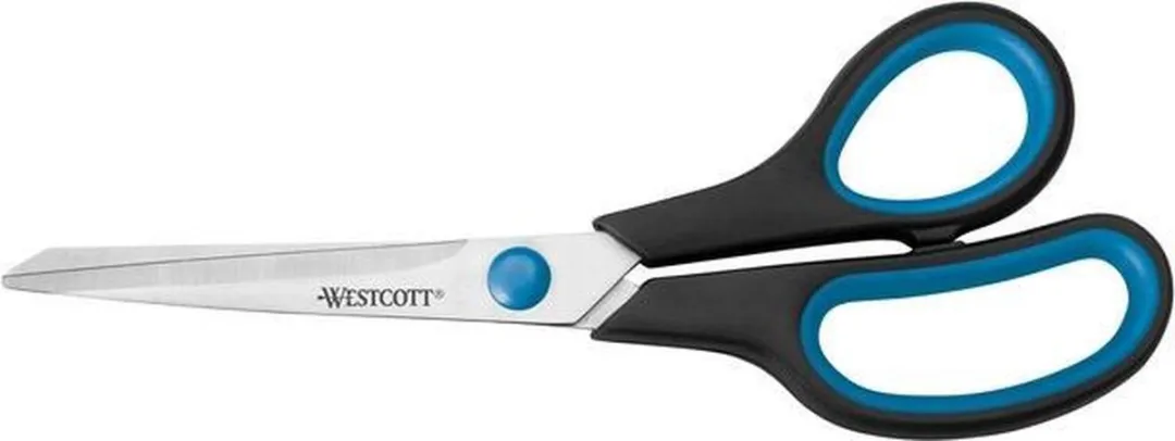 Westcott Easy Grip Schaar 21cm - Zwart/Blauw