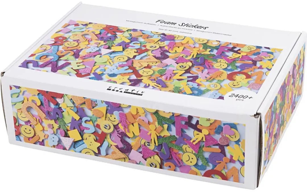 Creativ Company Foam Stickers Geometrisch 2640 Stuks