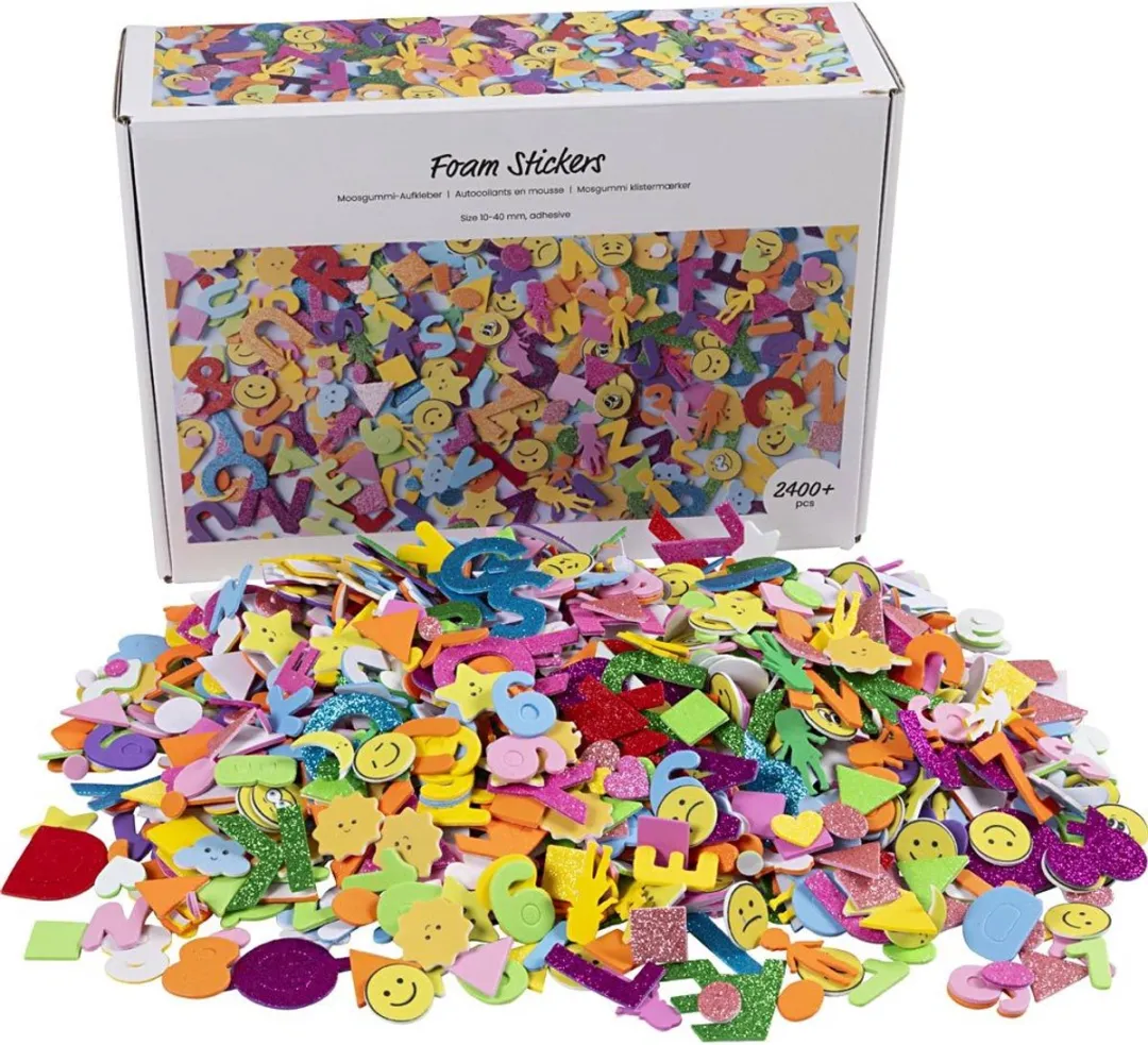Creativ Company Foam Stickers Geometrisch 2640 Stuks