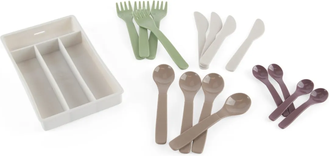 Dantoy Green Garden Bestekset 17-delig - Meerkleurig
