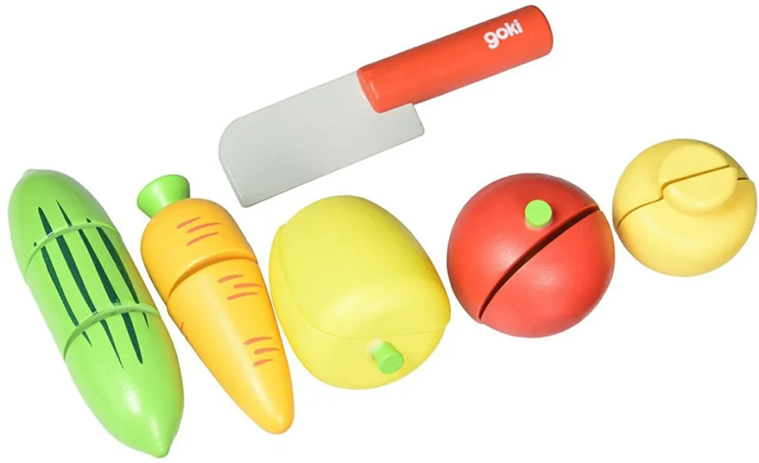 Goki Groenten Velcro - Multicolor