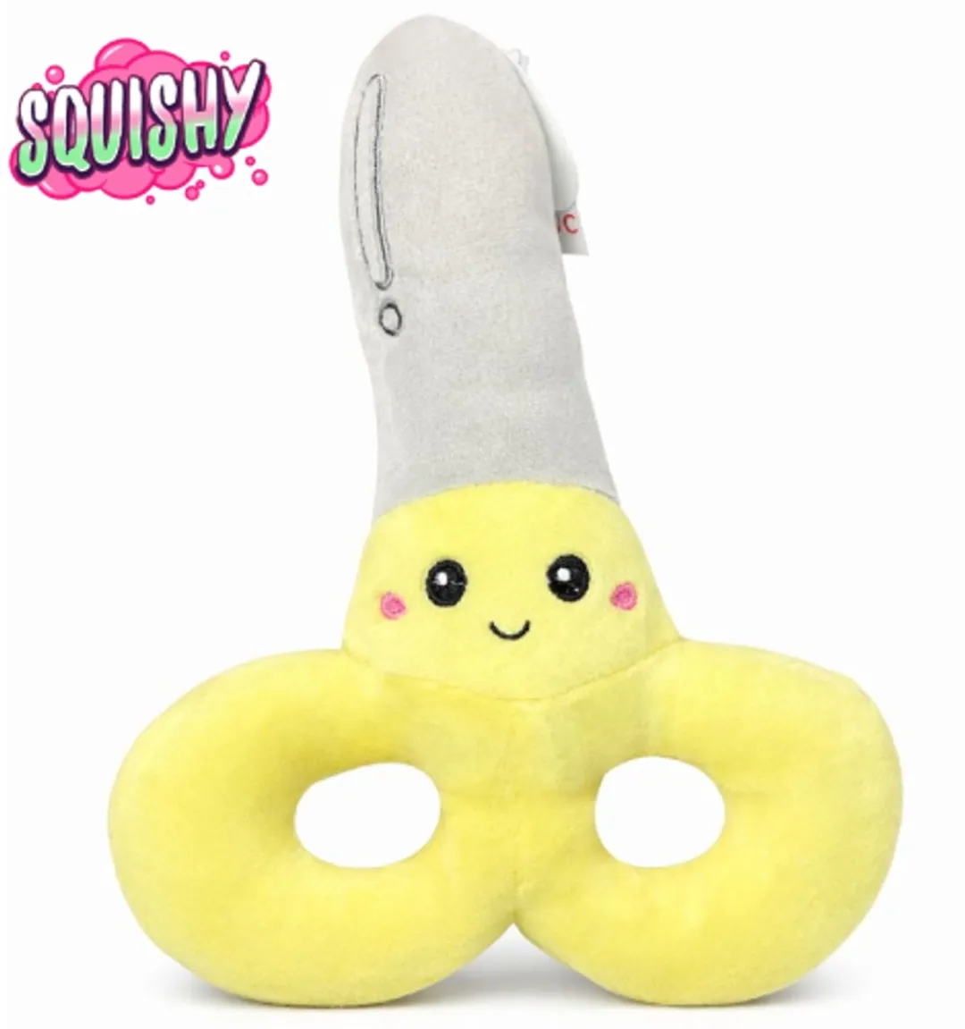 Topknuffels Squishy Schaar Pluche 15cm